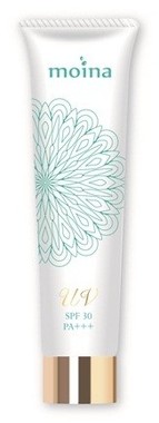 デンソーの日焼け止めクリーム「moina　UV」
