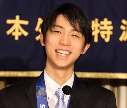 実績、人気とも「王者」の羽生選手（2014年4月撮影）