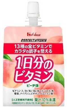 PERFECT VITAMIN 1日分のビタミンゼリー＜ピーチ味＞
