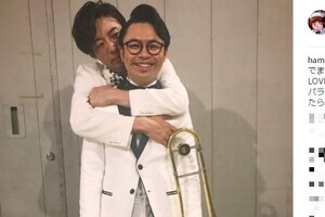 ハマケンへ「代わってください」の声　高橋一生とのバックハグショットに女子悶絶