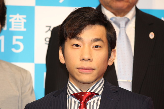 豪華写真を投稿した織田さん（2015年8月撮影）