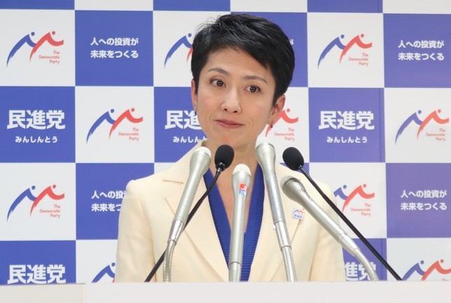 民進党の蓮舫代表（2017年4月撮影）