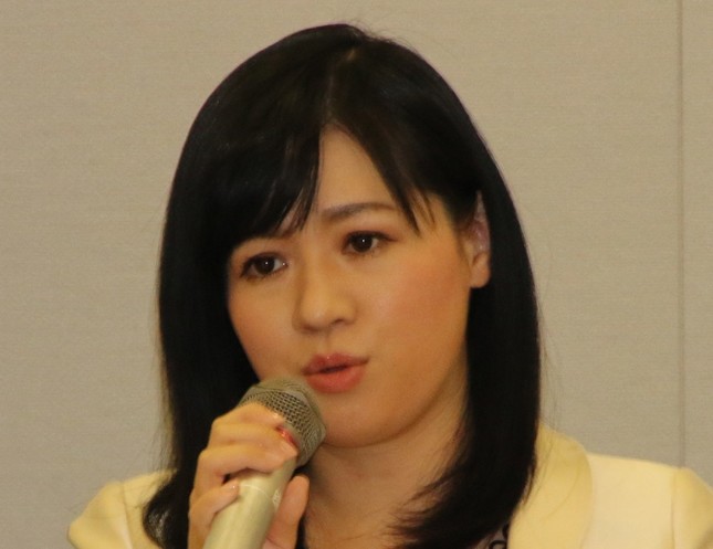 上西小百合衆院議員（写真は2017年3月撮影）