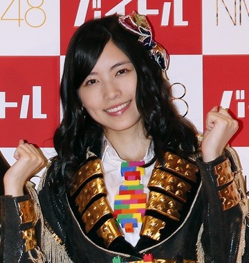 松井珠理奈さん（2014年６月撮影）