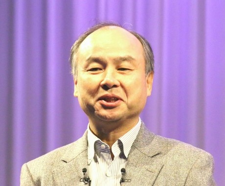 ソフトバンクの孫正義会長兼社長（2017年2月10日撮影）