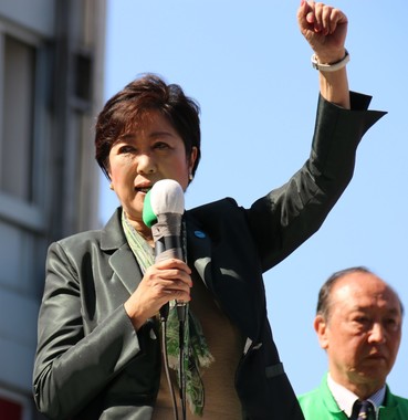 希望の党の小池百合子代表