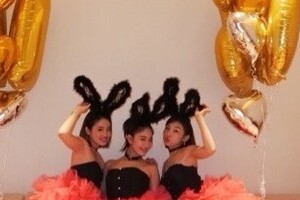 加護亜依がバニーガール姿　「2児のママとは思えない」