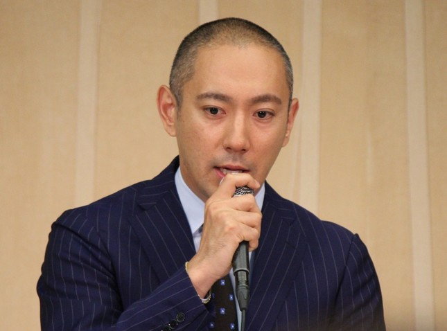 市川海老蔵さん（J-CASTニュース撮影）
