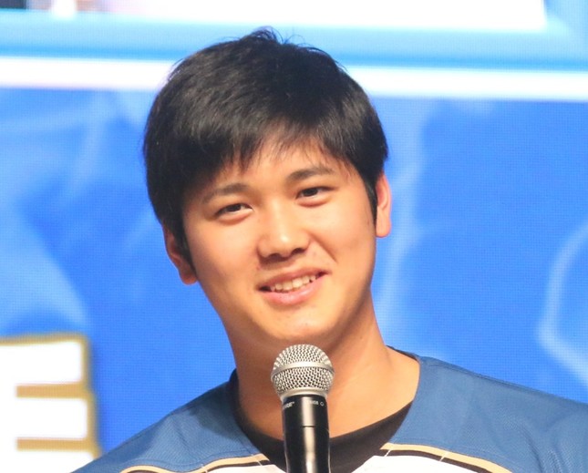 大谷翔平（2017年1月撮影）