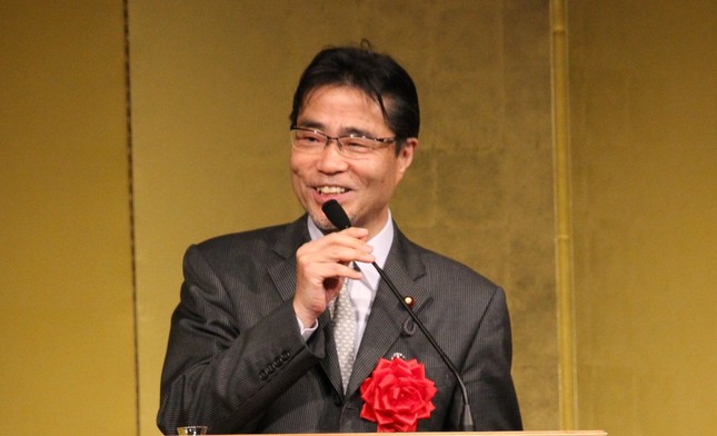 様々に「ぶっちゃけ」た若狭勝氏（2017年6月1日撮影）
