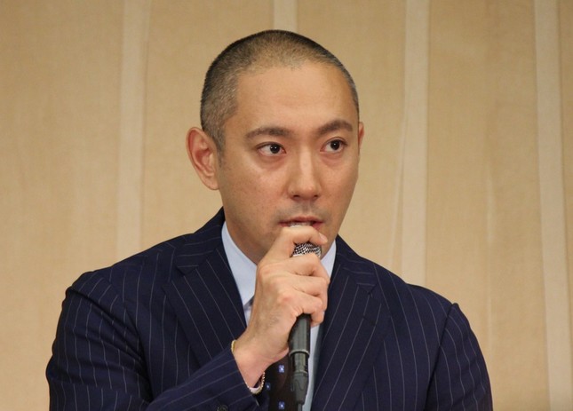 海老蔵さん、40歳に（J-CASTニュース撮影）