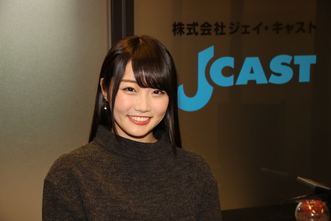 夏目愛海さん（2017年12月18日撮影）