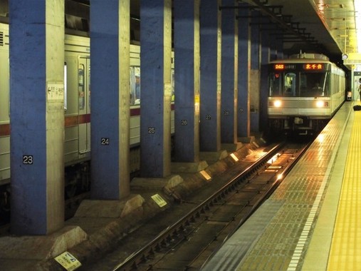 東京メトロで落書き被害が続発（写真と本文は関係ありません）
