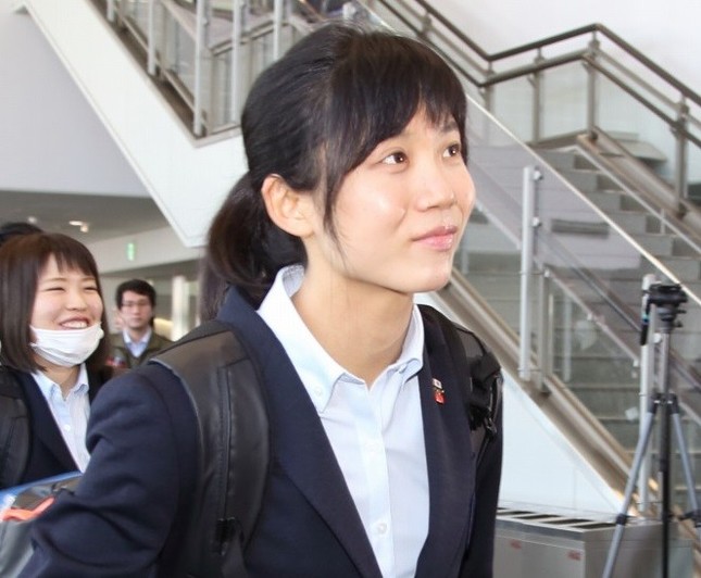 高木美帆選手（2018年2月4日撮影）
