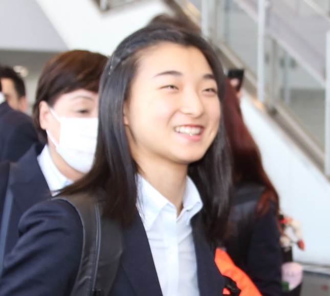 坂本花織選手（2018年2月4日撮影）