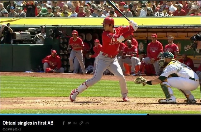 エンゼルスの公式サイトより