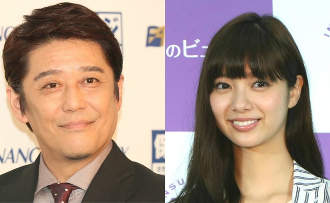 坂上忍さんと新川優愛さん