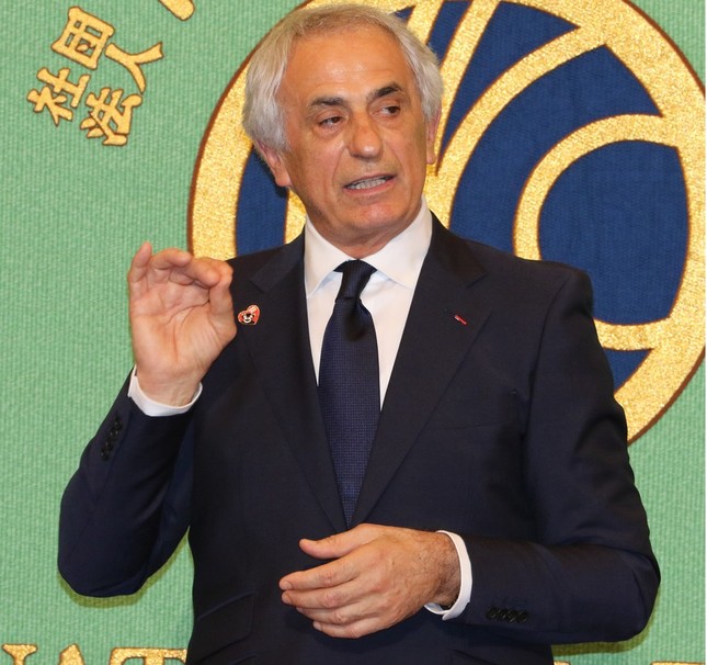バヒド・ハリルホジッチ前日本代表監督（2018年4月27日、日本記者クラブの会見で）