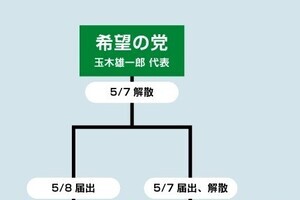 国民民主党の裏で...1日で消えた「国民党」　超短命政党、何のために？