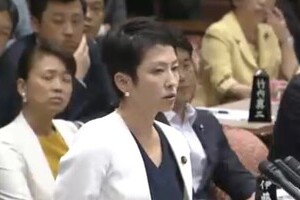 「あなたの記憶は自在になくしたり...」　蓮舫氏ハッスルも戦果は「？」