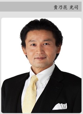 貴乃花親方（貴乃花部屋ウェブサイトから）