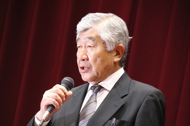 内田正人・前監督（2018年5月23日）