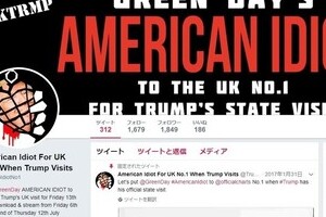 トランプ訪英ねらってグリーンデイ「アメリカン・イディオット」を1位に？