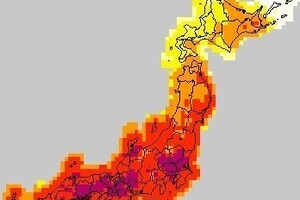暑い！岐阜で今年初の39度超え　 45都府県で高温注意報