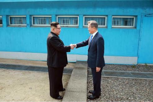 北朝鮮は「板門店宣言」履行を急かす理由は…？（写真は労働新聞から）