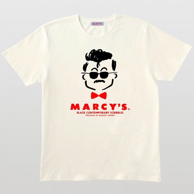 MARCY’S 復刻ロゴTシャツ（ナチュラル）