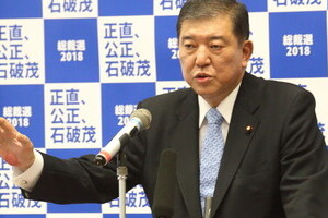 「言いっぱなしじゃダメ」　石破氏が持論展開、安倍首相への「皮肉」なのか