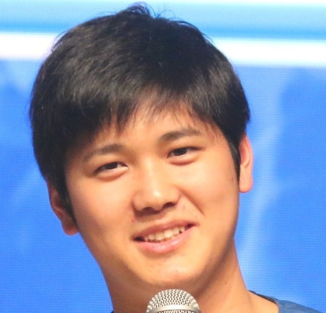 大谷翔平選手（2017年1月撮影）