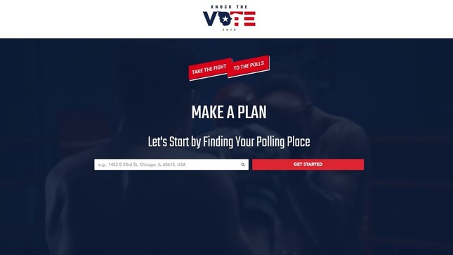 民主党支持で若者に中間選挙の投票を呼びかける団体のサイト