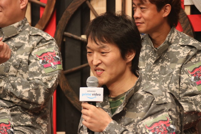 司会を務めた千原ジュニアさん（2018年11月撮影）