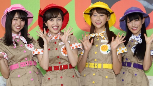 ももいろクローバーZ（2017年11月撮影）