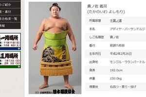 大相撲「貴ノ岩」が付け人に暴行　日本相撲協会が発表