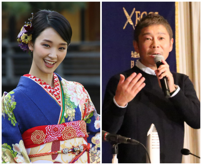 剛力さんと前澤氏