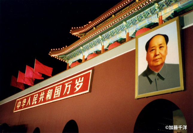 天安門から消えたことがない毛沢東の肖像画