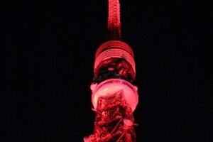 東京タワー、「春節」カラーにライトアップ！　安倍首相も中国語で「明けましておめでとう」