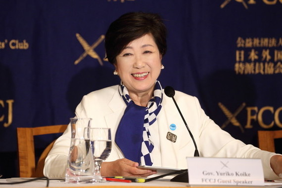 小池都知事はどう動く？（2017年8月撮影）