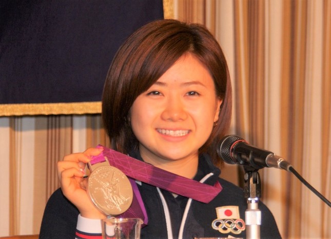 ロンドン五輪で銀メダルを獲得した福原愛さん（2012年撮影）