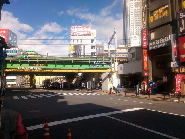 騒動があった水道橋駅周辺（イメージ）