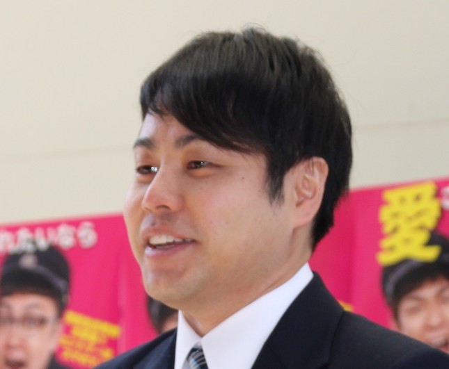 井上裕介さん（2017年撮影）