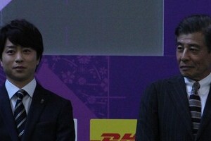 櫻井翔×舘ひろし＝ラグビー漫談？　「Ｗ杯2019日本大会」100日前イベント