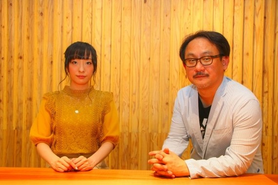 平山さんと、プロジェクト発起人の渡辺寛太さん（写真右）