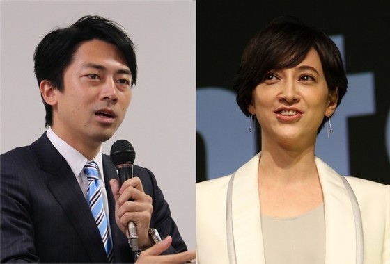 小泉進次郎議員（左）と滝川クリステルさん（右）の2人は発表翌日、代理人を通じて婚姻届けを提出した。
