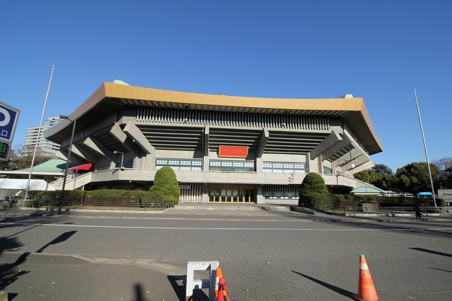 日本武道館は改修工事に入る
