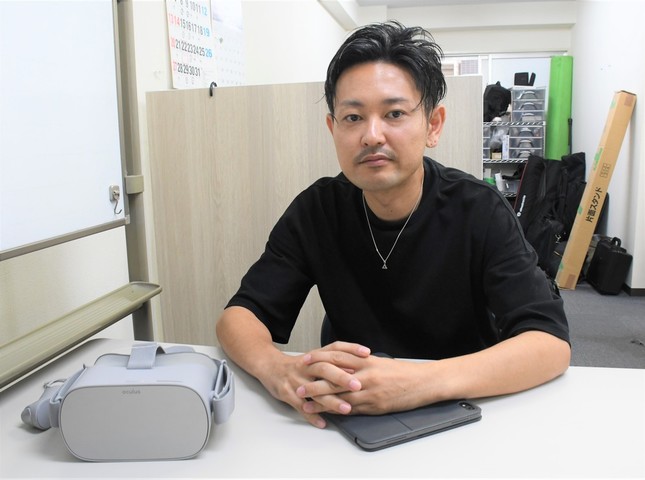 代表取締役の西江氏（2019年10月3日編集部撮影）