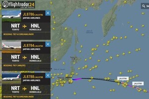 台風19号接近時、見慣れぬJAL便がハワイへ...　航空機の「避難先」に注目集まる