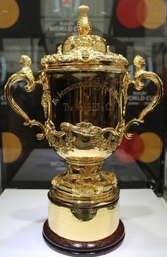「ふた、なくした？」との疑惑が飛んだラグビーW杯の「エリス杯」